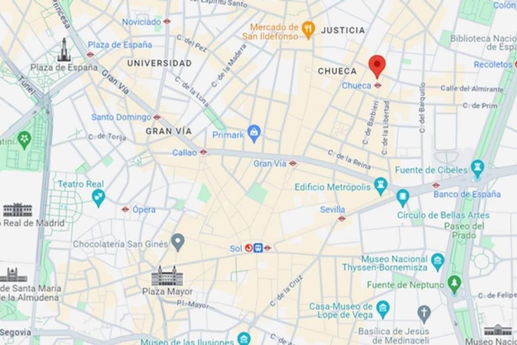 Super Cool Apt Para 4Pax En Plaza De Chueca 마드리드 외부 사진